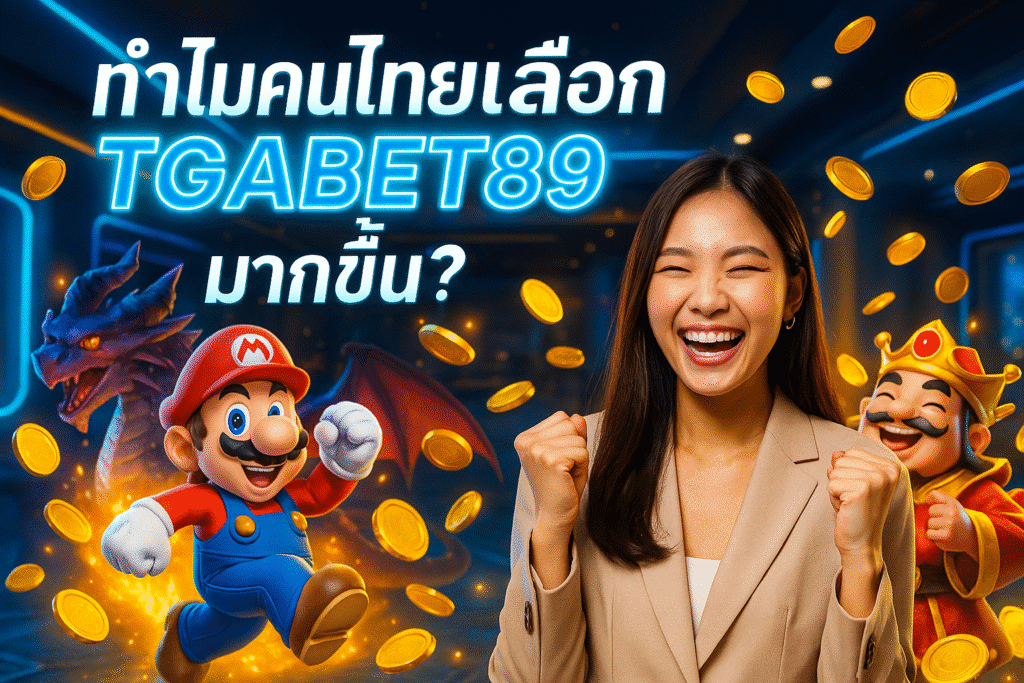 ทำไมคนไทยเลือก TGABET89 มากขึ้น?