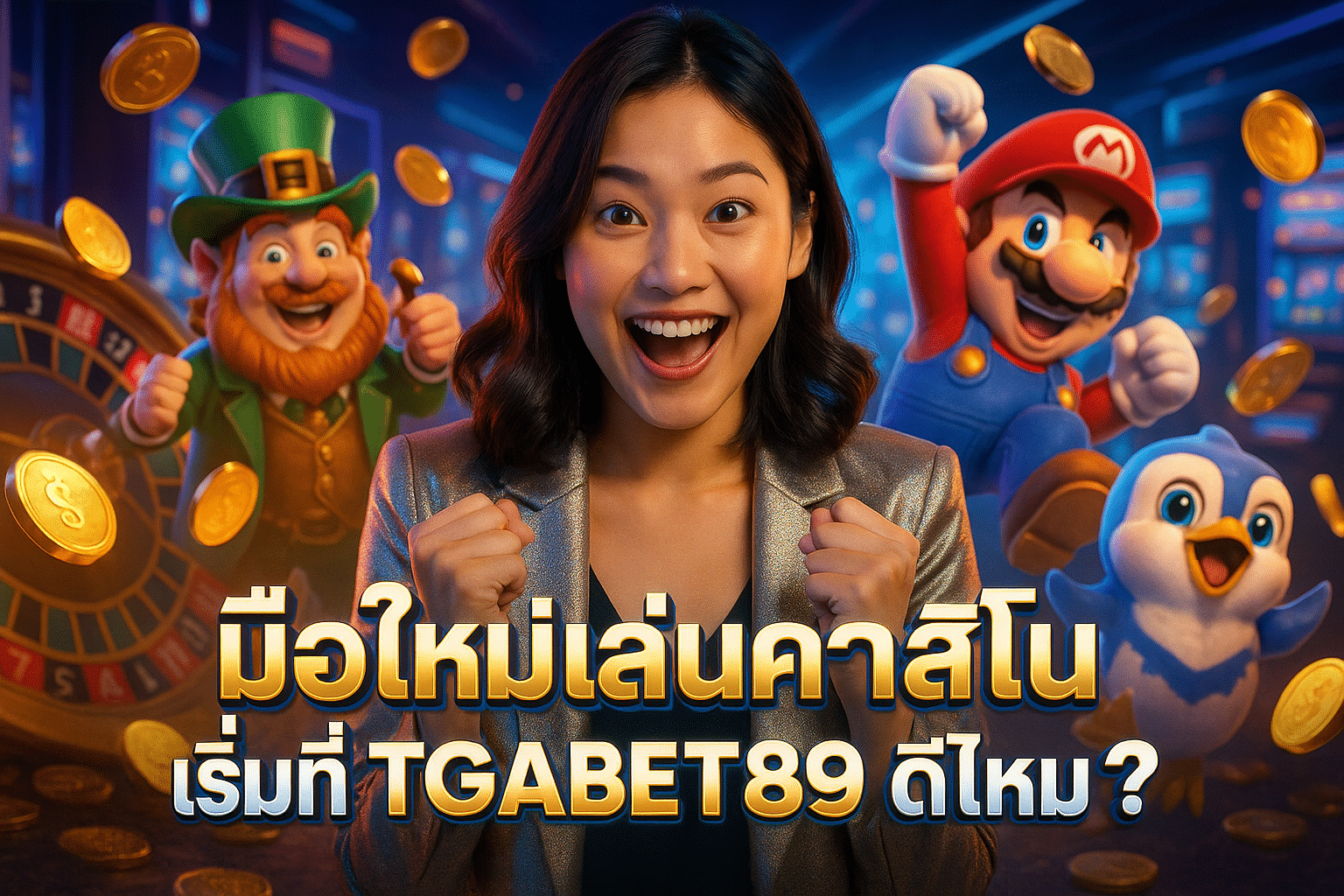 มือใหม่เล่นคาสิโน เริ่มที่ TGABET89 ดีไหม?